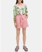 Chemise Regular Fit Singe imprimée multicolore
