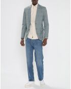 Pantalon Slim Fit Ralson Garment Dyed bleu