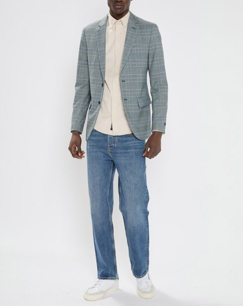 Pantalon Slim Fit Ralson Garment Dyed bleu