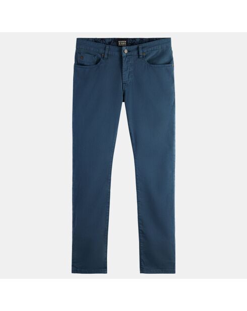 Pantalon Slim Fit Ralson Garment Dyed bleu