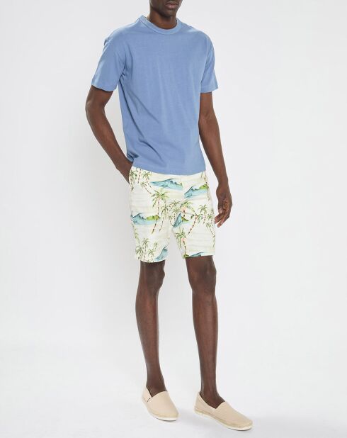 Short Regular Fit Fave imprimé multicolore