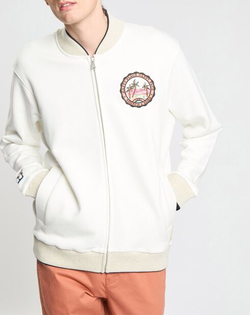 Bombers 100% Coton Bio Jersey écru