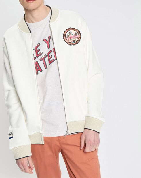 Bombers 100% Coton Bio Jersey écru