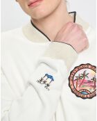 Bombers 100% Coton Bio Jersey écru