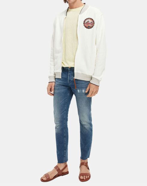 Bombers 100% Coton Bio Jersey écru