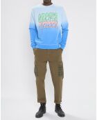 Sweat Tie & Dye bleu
