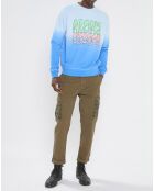 Sweat Tie & Dye bleu