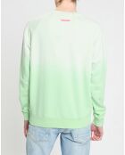 Sweat Tie & Dye vert clair