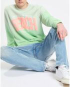 Sweat Tie & Dye vert clair