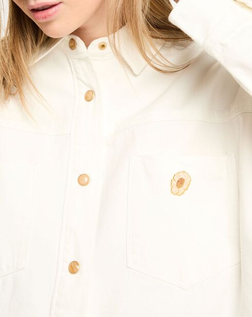 Surchemise blanche