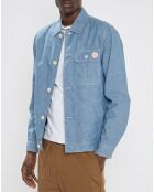 Blouson en Jean Chambray bleu