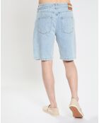 Short Chino en Jean Regular Fit Spin bleu clair