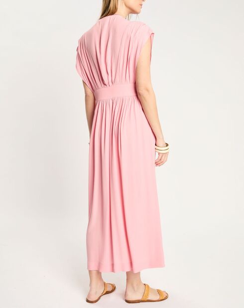 Abito lungo rosa