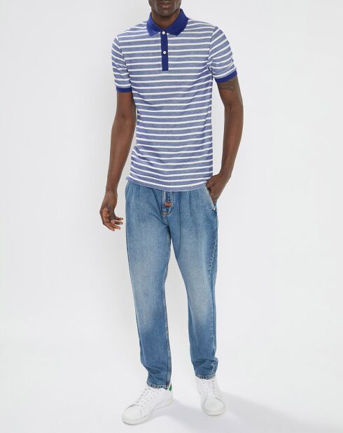 Jean Regular Fit Spin Chino bleu moyen