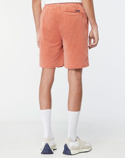 Pantaloncini Orange Milleraies Velvet Milleraies in misto cotone biologico