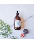 Gel lavant sans rinçage - Flacon en verre 480ml - Senteur Figue