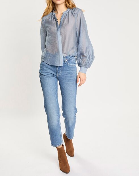 Jean Regular Fit bleu délavé