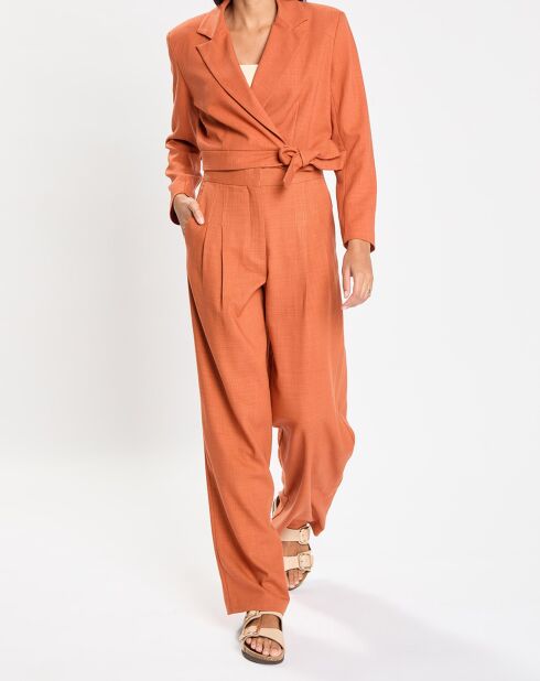 Veste courte Esta orange