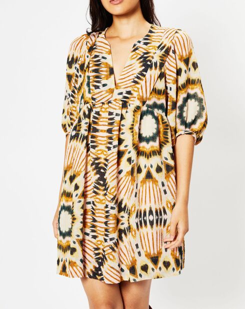 Robe Cleo imprimée multicolore