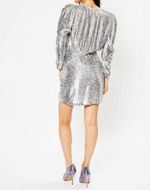 Robe Divina argentée