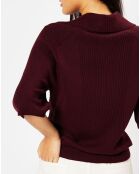 Jersey fino rojo oscuro Eliot