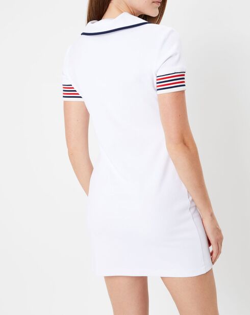 Robe polo Bound blanche