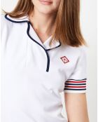 Robe polo Bound blanche