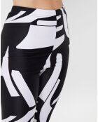 Legging à motifs noir/blanc