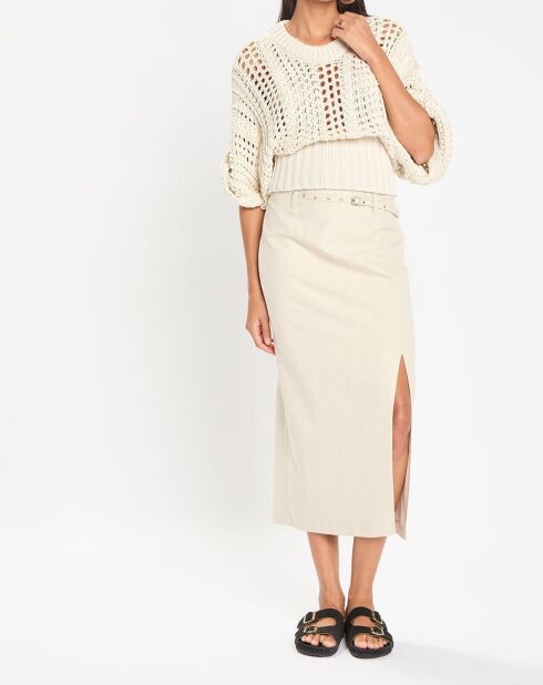 Jupe Pelma beige