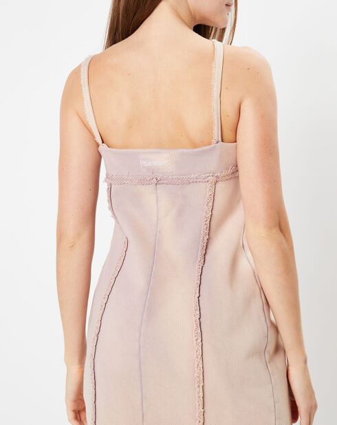 Laundry Fleece beige korte jurk