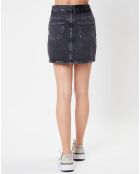 Mini jupe en jean Corporate grise