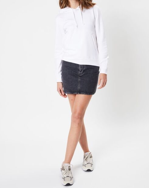 Mini jupe en jean Corporate grise