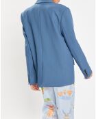Veste blazer Suit Set Up bleue