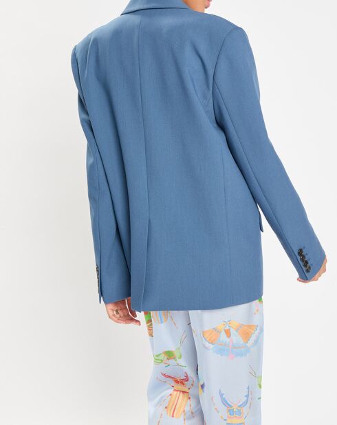 Veste blazer Suit Set Up bleue