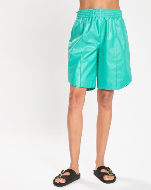 Short en Simili Easy vert
