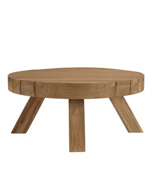 VALERIA - Lot nr. 35 Gerecycleerd teakhouten tuinmeubilair synthetisch rotan 2 pers.