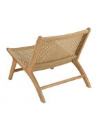 VALERIA - Lot n°34 Gartenmöbel aus recyceltem Teakholz aus synthetischem Rattan 2 Personen