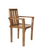 Mobili da giardino in teak oliato 8/10 pers. Hanna