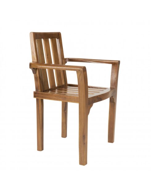 Mobili da giardino in teak oliato 8/10 pers. Hanna