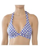 Haut de maillot de bain Din bleu