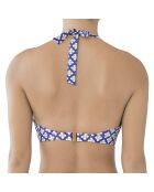 Haut de maillot de bain Din bleu