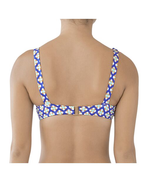 Haut de maillot de bain Din bleu