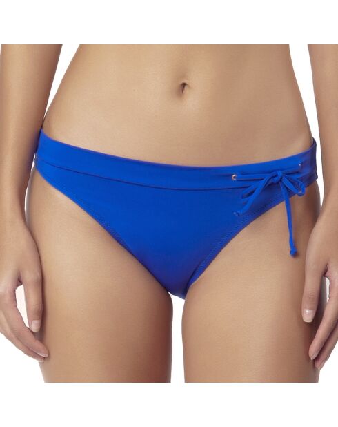 Slip da bagno a vita bassa blu natalizio