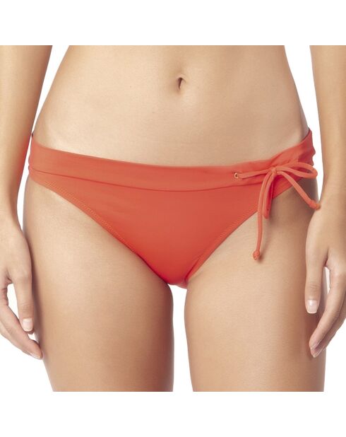 Bas de maillot de bain taille basse Holiday orange