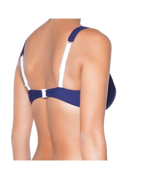 Marineblauwe Marin badpaktop