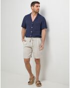 Short 100% Lin Gabriel beige