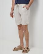 Short 100% Lin Gabriel beige
