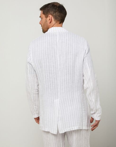 Veste 100% Lin Noa blanche