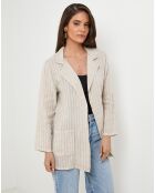 Veste 100% Lin Zoé beige