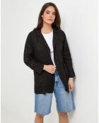 Veste 100% Lin Zoé noire